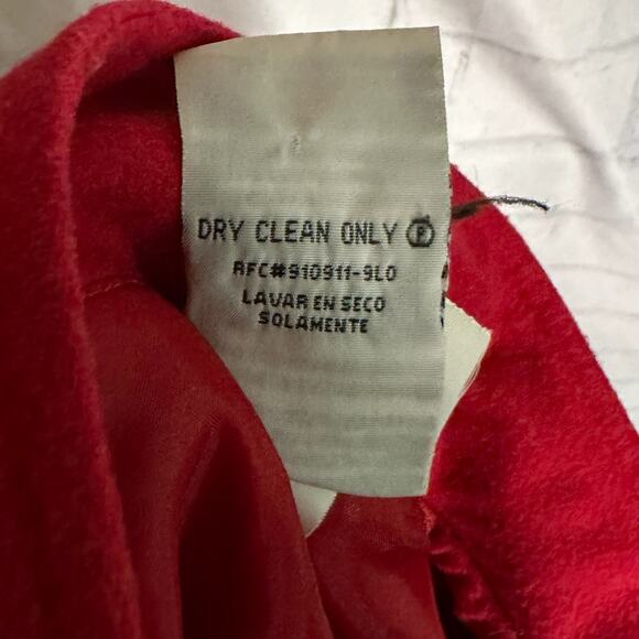 White Stag Women’s Red Wool Blend Jacket, Large, Pre-owned - Picture 6 of 6